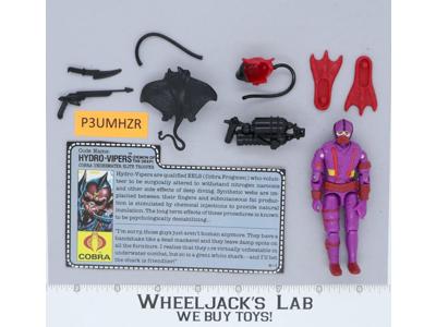 Hydro-Viper V1 100% Complete G.I. Joe 1988 Hasbro Vintage Action Figure