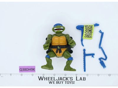 Talking Turtle Leonardo 1991 TMNT Teenage Mutant Ninja Turtle Vintage Playmates