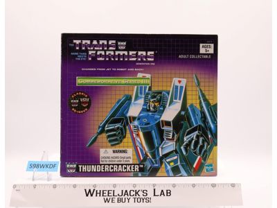 Thundercracker Commemorative Series Reissue Transformers 2002 Hasbro NEW MISB