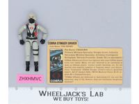 Cobra Stinger Driver V1 100% Complete G.I. Joe 1984 Hasbro Vintage Action Figure