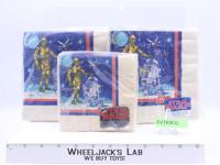 Set of 3 Star Wars C3PO & R2D2 Napkins 1977 Vintage NEW