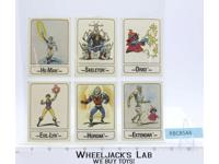 Wonder Bread He-Man Trading Cards Set of 6 He-Man MOTU 1986 Mattel Vintage