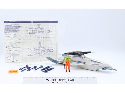 Skystorm W/ Windmill 100% Complete GI Joe 1988 Hasbro Vintage Action Figure