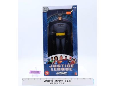 Batman Justice League DC Comics 2003 Mattel 10" Action Figure NEW SEALED