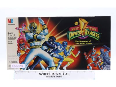 The Revenge of Lord Zedd Power Rangers 1994 Milton Bradley Board Game NEW SEALED