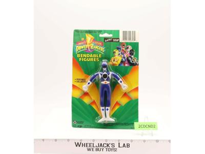 Bendable Blue Ranger Mighty Morphin Power Rangers 1993 Bandai NEW MOSC