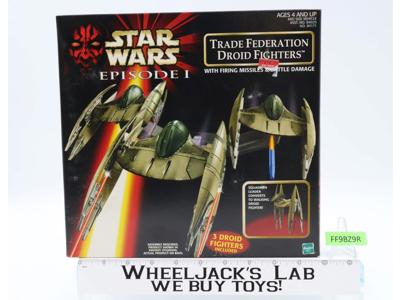 Trade Federation Droid Fighter Star Wars Episode 1 1998 Hasbro NEW MISB SEALED