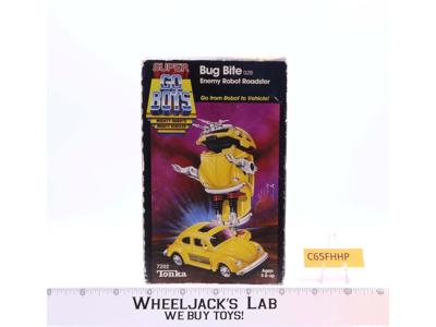 Bug Bite 100% Complete W/Box 1984 Super Gobots Go-Bots Bandai Tonka