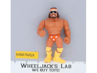 Macho Man Randy Savage 100% Complete 1990 WWF Wrestling Hasbro Vintage Figure