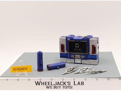 Soundwave 100% Complete DECK OPENS 1985 Vintage G1 Transformers Action Figure
