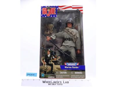 Marine Raider GI Joe 12" MISB Hasbro 2001 Action Figure