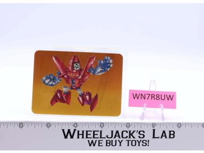 Powerglide Card 29 Variant Color 1985 G1 Transformers Action Trading Cards