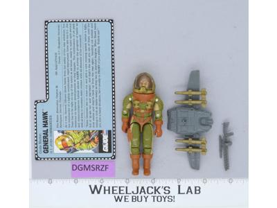 General Hawk V1 100% Complete G.I. Joe 1991 Hasbro Vintage Action Figure