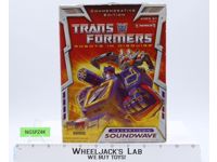 Soundwave 100% Complete Transformers Commemorative Reissue RID 2006 Hasbro