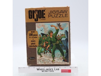 Gi Joe 100 Piece Puzzle 1965 Whitman 14" x 18" Vintage