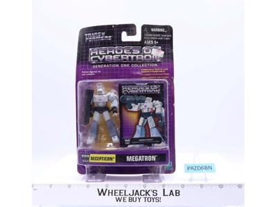 Megatron Heroes of Cybertron Transformers Hasbro 2001 Action Figure NEW MOSC