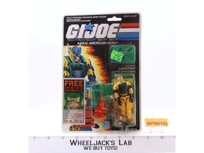 Lightfoot GI Joe ARAH 1987 Hasbro Vintage Action Figure NEW MOSC SEALED