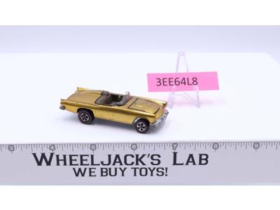 Classic 57 T-Bird Gold 1968 Redline Hot Wheels Mattel Vintage RL
