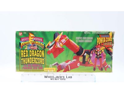 Red Dragon Thunderzord Power Rangers 1994 Bandai Action Figure