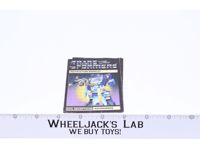 Soundwave Action Figure Instruction Manual Booklet 1984 Hasbro G1 Transformers