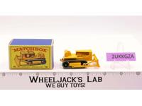 Caterpillar Bulldozer 18 Lesney Matchbox Series 1960's Made In England