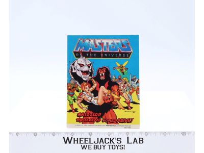 Grizzlor The Legend Comes Alive! Mini Comic Book MOTU Masters of the Universe