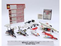 Superion Aerialbots Set 100% Complete Vintage 1986 G1 Transformers Hasbro