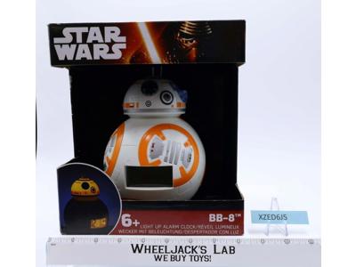 BB-8 Light Up Alarm Clock LCD Display Star Wars 2016 Bulb Botz NEW SEALED