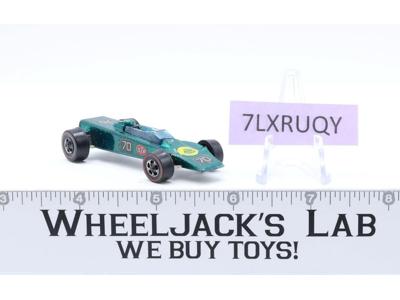Lotus Turbine Aqua Green 1969 Redline Hot Wheels Mattel Vintage RL