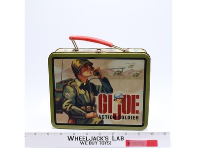 GI Joe Action Soldier Metal Lunch Box 1998 Hasbro
