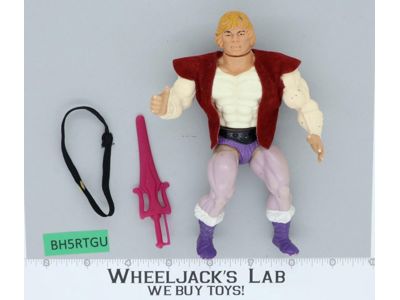 Prince Adam 100% Complete Masters of the Universe MOTU Mattel 1984