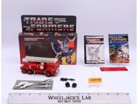Inferno 100% Complete Boxed 1985 Vintage Hasbro Action Figure G1 Transformers