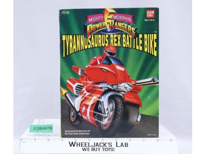 Tyrannosaurus Rex Battle Bike MMPR Power Rangers 1993 Bandai Vintage MISB