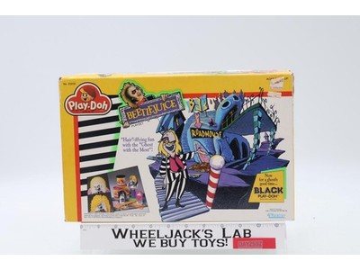 #23220 Beetlejuice Playset Play-Doh 1990 Kenner Vintage NEW MISB SEALED