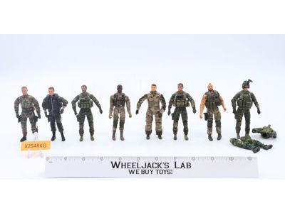 Lot of 9 Elite Force HALO 5 2014 BBI Action Figures