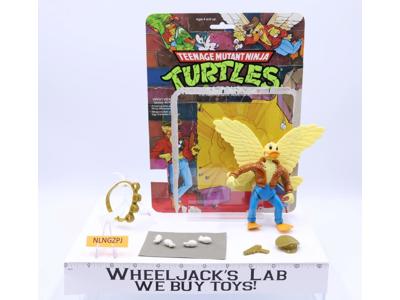 Ace Duck 100% Complete W/Card TMNT 1989 Playmates Vintage Action Figure