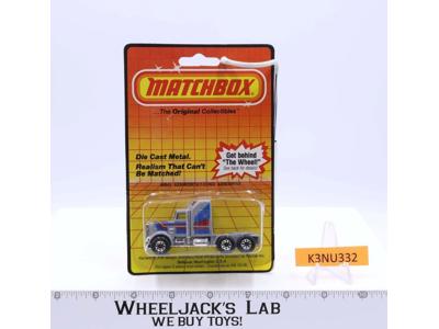 Kenworth Con. Aerodyne MB41 Die Cast Matchbox 1983 MOSC NEW