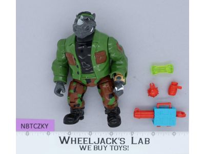 Mutatin' Rocksteady Complete Teenage Mutant Ninja Turtles TMNT 1992 Playmates