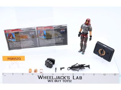 Zartan v22 100% Complete GI Joe 50th Anniversary 2015 Hasbro Action Figure