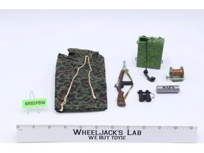Communications Set G.I. Joe Hasbro 1964 Vintage 12" Accessory w/ Map