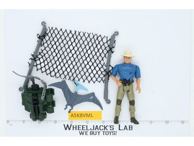 Dr. Alan Grant Jurassic Park 1993 Kenner Vintage Action Figure Near Complete