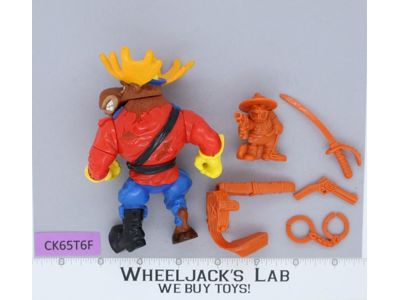 Monty Moose 100% Complete Teenage Mutant Ninja Turtle TMNT 1992 Playmates Figure