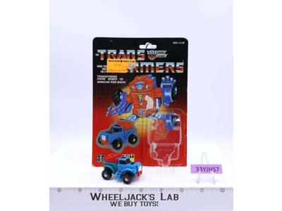 Gears 100% Complete W/CARDBACK & BUBBLE G1 Transformers Vintage Figures