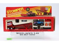 Official Competition Pull Set W/ Authentic 4x4 Vehicle 1980's Stomper Schaper
