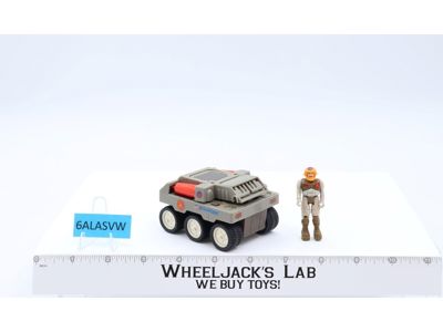 M-6 Railgunner W/ Rick Ruffing Starcom 1986 Coleco Action Figure Vehicle