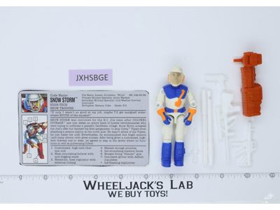 Snow Storm V2 100% Complete G.I. Joe 1993 Hasbro Vintage Action Figure