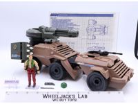 Mean Dog W/ Wild Card GI Joe 1988 Hasbro Vintage Action Figure Vehicle