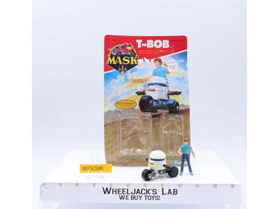 T-Bob W/Scott Trakker 100% Complete W/Cardback & Bubble MASK M.A.S.K. 1986