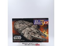 Millennium Falcon 3D Puzzle Star Wars 1995 Milton Bradley Puzz 3D Vintage