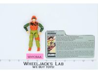 Skidmark V1 100% Complete G.I. Joe 1988 Hasbro Vintage Action Figure